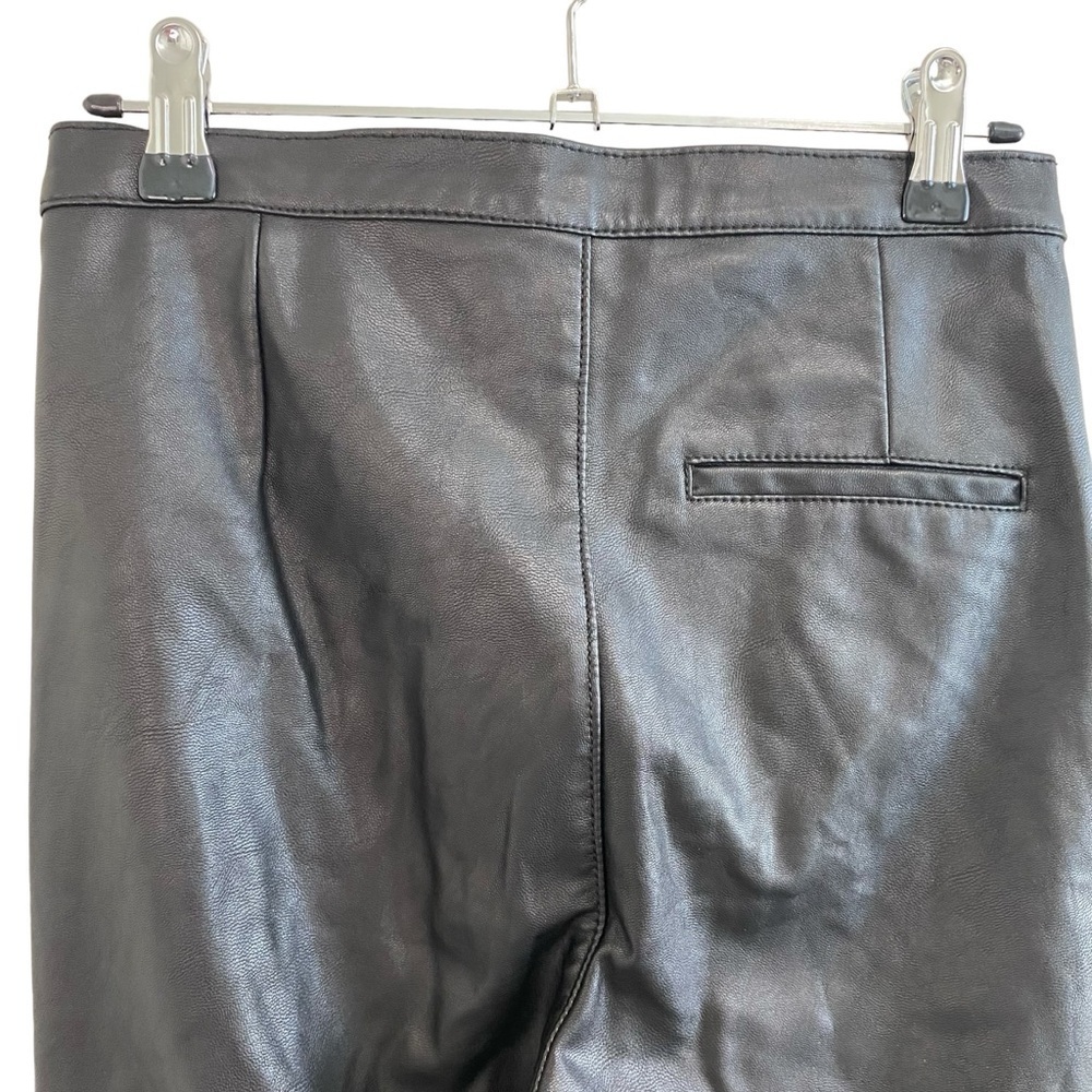 H&M Divided - Black Faux Leather Legging - M - China - Picture 5 of 9